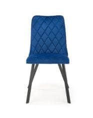 Halmar Jídelní židle K450 - granátová/černá