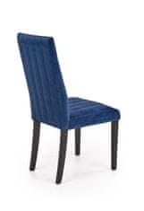 Halmar Jídelní židle Diego 2 - černá/tmavě modrá