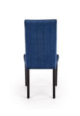 Halmar Jídelní židle Diego 2 - černá/tmavě modrá