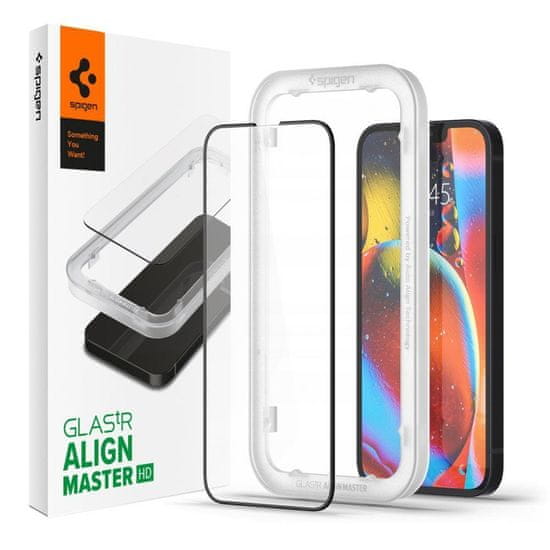 Spigen Alm Full Cover ochranné sklo na iPhone 13 Pro Max