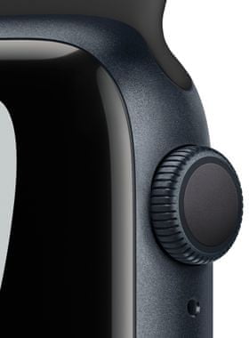 Chytré hodinky Apple Watch Series 7 Cellular tísňové volání detekce pohybu a automatické přivolání pomoci