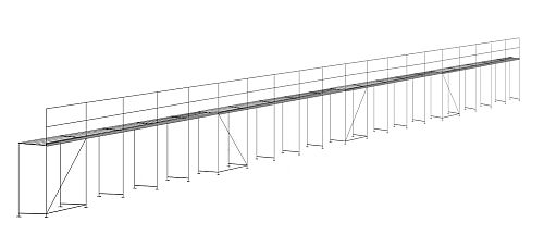 LEŠENÍ.CZ 73 - Sada nového rámového lešení - 258 m2