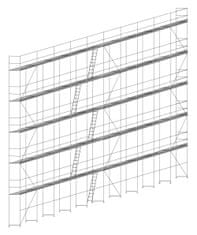 LEŠENÍ.CZ 73 - Sada nového rámového lešení - 375 m2