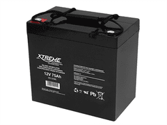 sapro Baterie olověná 12V / 75Ah Xtreme 82-229 gelový akumulátor
