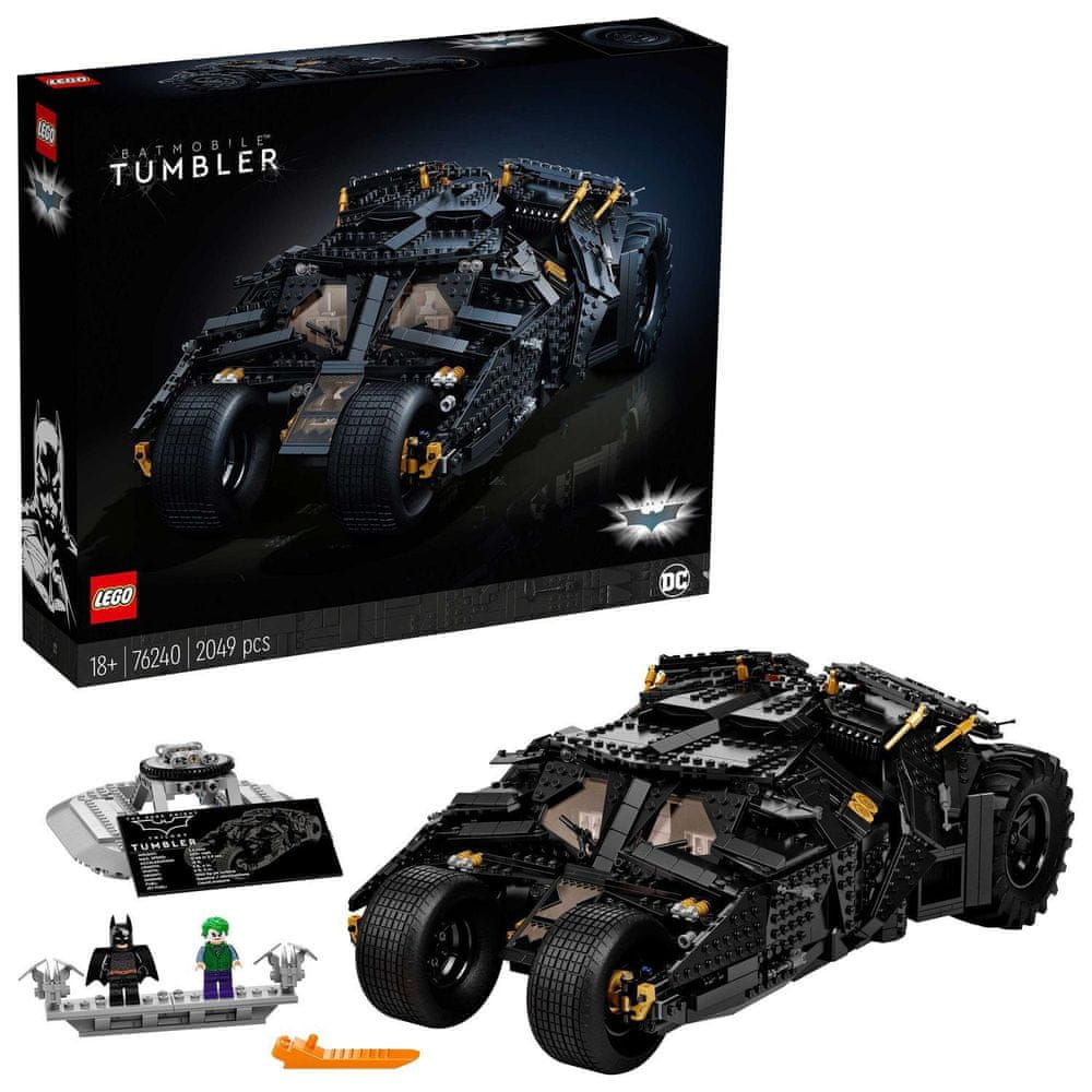 LEGO Super Heroes 76240 Batmobil Tumbler - rozbaleno