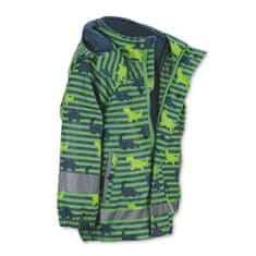 Sterntaler bunda do deště zelená s odpínací fleece mikinou dino 5652111, 74