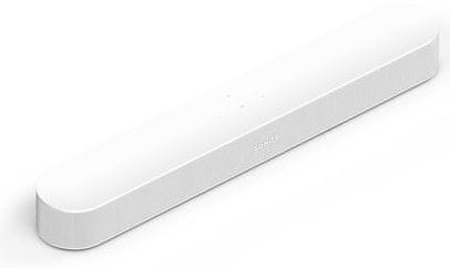 jedinečný soundbar v minimalistickém stylu sonos beam 2 wifi technologie apple airplay 2 dolby atmos podpora dotykové ovládání alexa google assistant