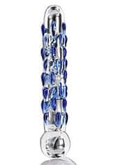 Toyjoy Skleněné dildo ToyJoy Glass Worxx Diamond Dazzler (18 cm)