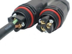 T-LED Spojka kabelová rovná IP68 112221