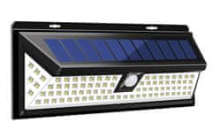 CoolCeny Solární osvětlení 90 LED se senzorem pohybu a soumraku