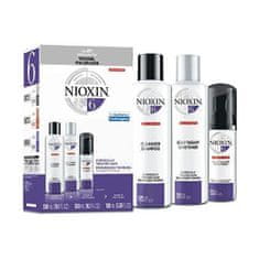 Nioxin Dárková sada pro řídnoucí normální až silné přírodní i chemicky ošetřené vlasy System 6 (Hair System