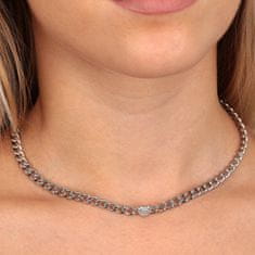 Morellato Romantický ocelový náhrdelník s krystaly Incontri SAUQ13