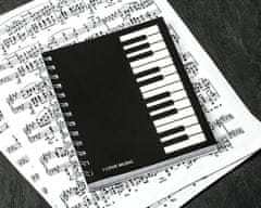Master Zápisník I LOVE MUSIC