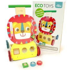 EcoToys Dřevěné chodítko LEV, MA088