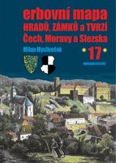 Milan Mysliveček: Erbovní mapa hradů, zámků a tvrzí Čech, Moravy a Slezska 17