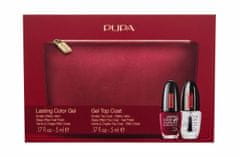 Pupa 5ml lasting color gel, 032 black burgundy, lak na nehty