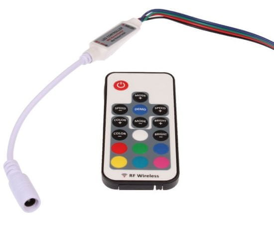 T-LED RGB mini RF ovladač 063322