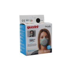 Guzzini maska s filtry PROTECTIVE FACE MASK+4 MULTILAYER FILTERS ECO MASK zelená