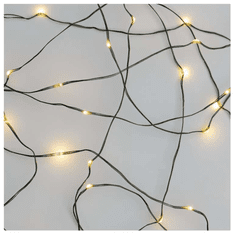 Emos LED vánoční nano řetěz zelený teplá bílá 4m D3AW03