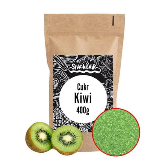 SnackAir Cukr Kiwi na přípravu cukrové vaty a sladkého popcornu (400 g)