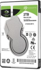 Seagate BarraCuda, 2,5" - 2TB (ST2000LM015)