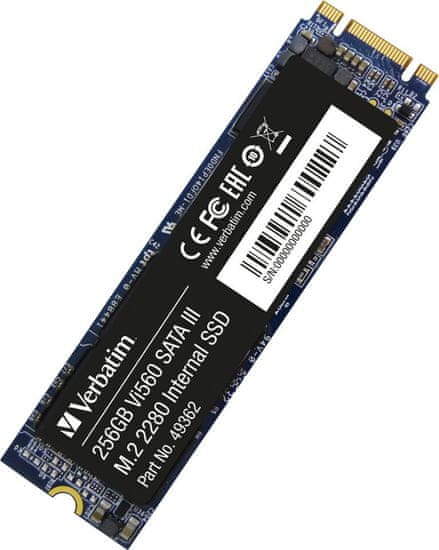 Verbatim Vi560 S3 SSD, M.2 - 256GB (49362)