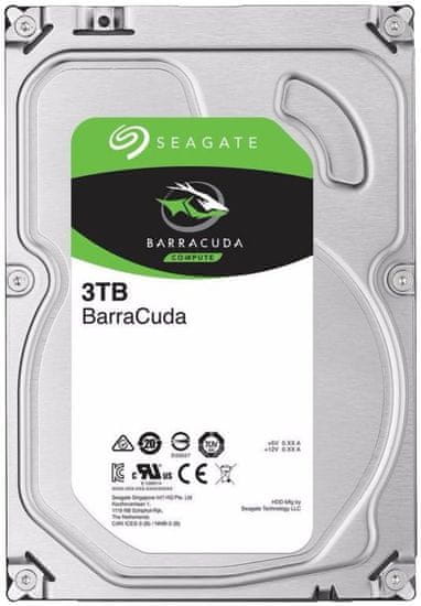 Seagate BarraCuda, 3,5" - 3TB (ST3000DM007)