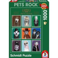 Schmidt Puzzle Pets Rock - Cinema 1000 dílků