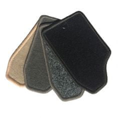 Vopi Textilní autokoberce Ford Ranger 2006-2012, barva koberce: černá, barva obšití: černé