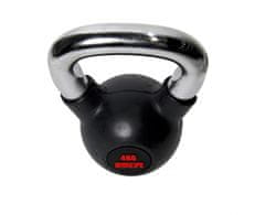 IRONLIFE Kettlebell 4 kg, pogumovaný