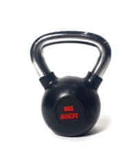 IRONLIFE Kettlebell 8 kg, pogumovaný