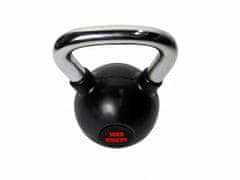 IRONLIFE Kettlebell 10 kg, pogumovaný