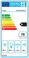 Kluge ODSAVAČ PLNĚ VESTAVNÝ KOV5002BLG + 4 roky záruka po registraci