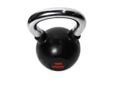 IRONLIFE Kettlebell 14 kg, pogumovaný