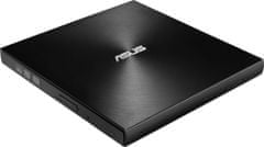 ASUS SDRW-08U7M-U + 2x M-Disk, slim, externí, černá