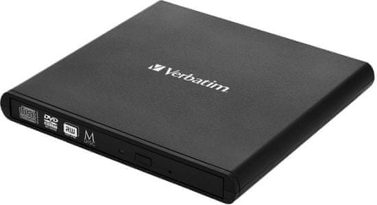 Verbatim Slimline, externí, USB 2.0, černá