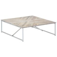 Greatstore Konferenční stolek 110 x 110 x 36 cm masivní mangovníkové dřevo