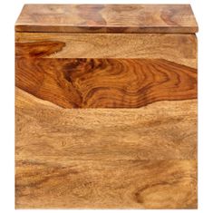 shumee Úložná truhla 80 x 40 x 40 cm masivní sheeshamové dřevo