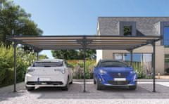 LanitPlast kovový přístřešek / carport TRIGANO JARDIN MISTRAL DOUBLE