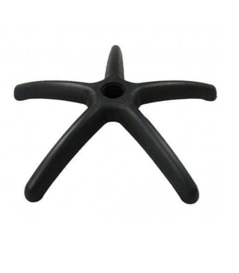 Alba Kříž nylonový židlový černý 600 mm