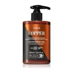 BLACK professional line toner Copper 300ml permanentní toner na vlasy