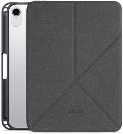 EPICO Clear Flip Case iPad mini 6 2021 (8,3"), černá transparentní (63111101200001) - použité