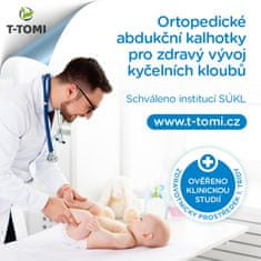 T-Tomi Ortopedické abdukční kalhotky - suchý zip, bears 5-9 kg