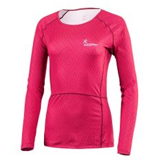 Klimatex Dámské triko , RUN JOLIE XL sangria/jahodová neon | RUN-D05-JOLIE-XL-346/323