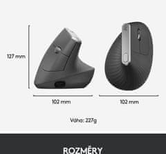 Logitech MX Vertical, černá (910-005448)