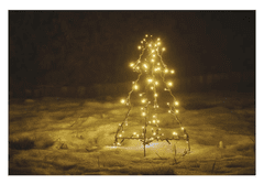 Emos LED vánoční stromek kovový 50 cm DCZW05