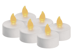 Emos LED čajové svíčky bílé 6ks DCCV11