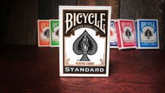 Bicycle Rider back black - hrací karty