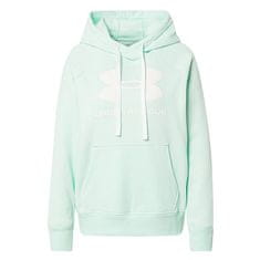 Under Armour Rival Fleece Logo Hoodie-GRN, Rival Fleece Logo Hoodie-GRN | 1356318-335 | XS