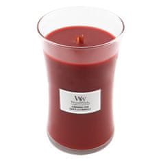 Woodwick Svíčka oválná váza , Skořice a vanilka, 609.5 g